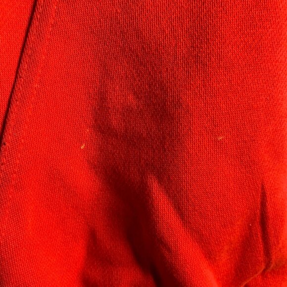 Ben Chingon Pullover Hoodie Sweatshirt 2XL Red Kangaroo Pocket Double Sided - Picture 6 of 8